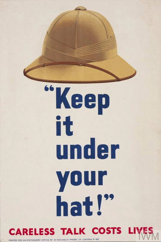 careless talk poster 