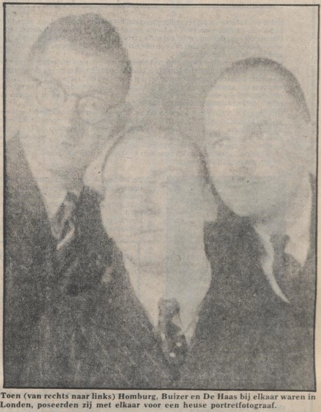 Homburg de Haas Buizer in Londen
